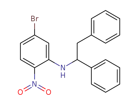 5-bromo-N-(1,2-diphenylethyl)-2-nitroaniline