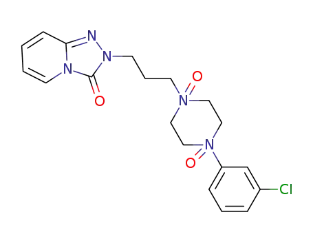 1-(3-chlorophenyl)-4-(3-(3-oxo-[1,2,4]triazolo[4,3-a]pyridin-2(3H)-yl)propyl)piperazine 1,4-dioxide