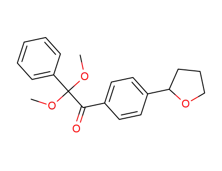 2,2-dimethoxy-2-phenyl-1-(4-(tetrahydrofuran-2-yl)phenyl)ethan-1-one