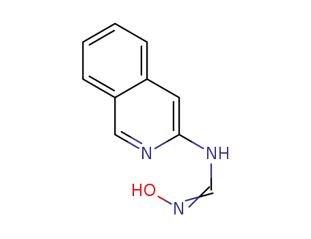 N'-hydroxy-N-(isoquinolin-3-yl)formimidamide