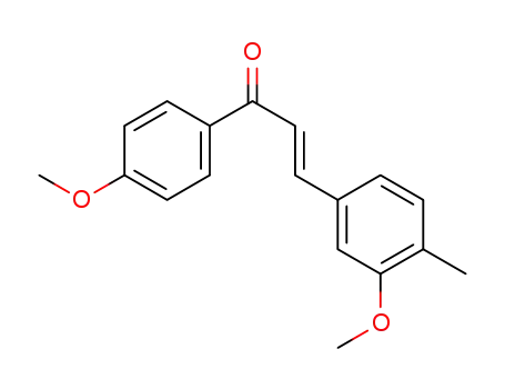 (E)-3-(3-methoxy-4-methylphenyl)-1-(4-methoxyphenyl)prop-2-en-1-one