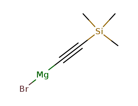 Molecular Structure of 61210-52-4 (trimethylsilylethynylmagnesium bromide)