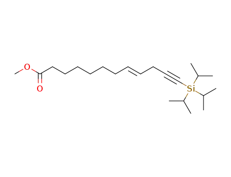 methyl (E)-12-(triisopropylsilyl)dodec-8-en-11-ynoate