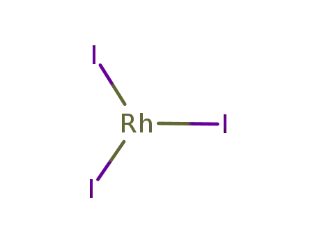 Molecular Structure of 15492-38-3 (Rhodium triiodide)