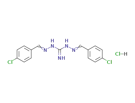 2,2′-bis[(4-chlorophenyl)methylene]carbonimidic dihydrazide monohydrochloride