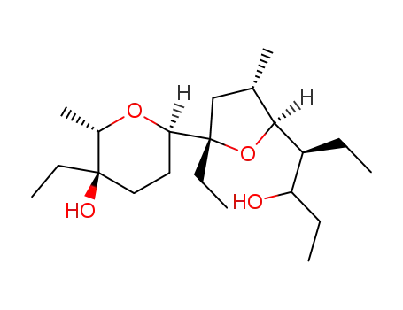 (3RS,4S)-4-<(2S,3S,5S)-5-ethyl-5-<(2R,5R,6S)-5-ethyl-5-hydroxy-6-methyltetrahydropyran-2-yl>-3-methyltetrahydrofur-2-yl>hexan-3-ol