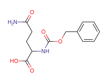 Molecular Structure of 50516-14-8 (Carbobenzoxy-DL-glutamine)