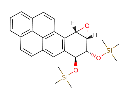 (+/-)-7β,8α-bis(trimethylsilyloxy)-9α,10α-epoxy-7,8,9,10-tetrahydrobenzopyrene