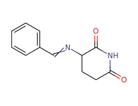 2-(Benzylideneamino)glutarimide