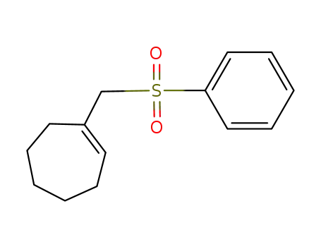 1-benzenesulfonylmethylcycloheptene