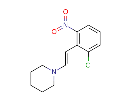 1-[(E)-2-(2-Chloro-6-nitro-phenyl)-vinyl]-piperidine