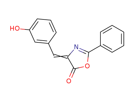 4-(3'-hydroxybenzylidene)-2-phenyl-4-oxazolone