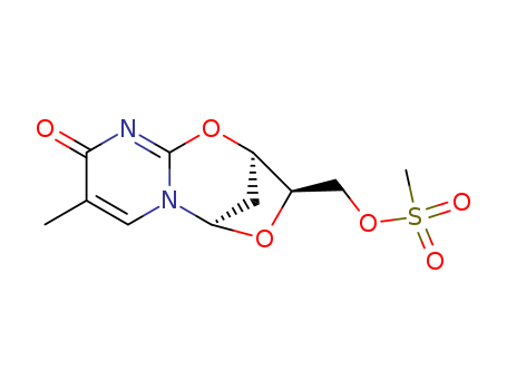 2,3'-ANHYDRO-1-(2'-DEOXY-5'-O-METHYLSULFONYL-BETA-D-THREO-PENTOFURANOSYL)-THYMINE