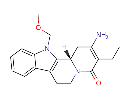 (S)-2-Amino-3-ethyl-12-methoxymethyl-6,7,12,12b-tetrahydro-1H-indolo[2,3-a]quinolizin-4-one