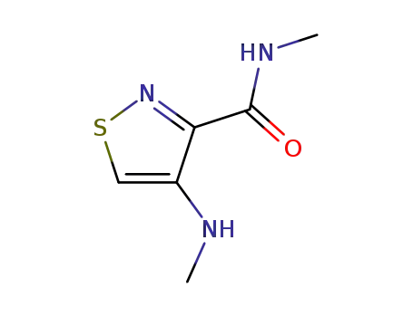 4-(N-methyl)amino-3-methylcarbamoylisothiazole