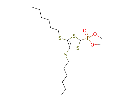 S,S'-(2-(dimethoxyphosphoryl)-1,3-dithiole-4,5-diyl)dihexanethiol