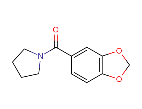 benzo[d][1,3]dioxol-5-yl(pyrrolidin-1-yl)methanone