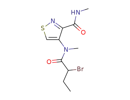 4-[(2-Bromo-butyryl)-methyl-amino]-isothiazole-3-carboxylic acid methylamide