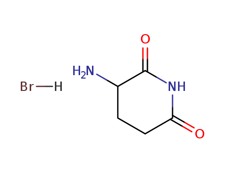 2,6-Piperidinedione, 3-amino-, monohydrobromide