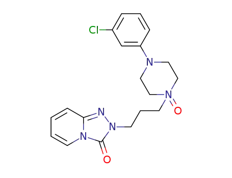 4‐(3‐chlorophenyl)‐1‐(3‐(3‐oxo‐[1,2,4]triazolo[4,3‐a]pyridin‐2(3H)‐yl)propyl)piperazine 1‐oxide