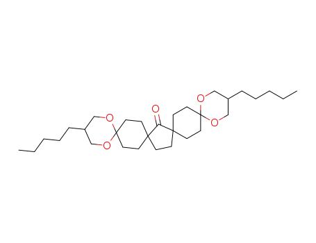 trans-3,17-Dipentyl-1,5,15,19-tetraoxatetraspiro<5.2.1.2.5.2.2.2>pentacosan-10-on