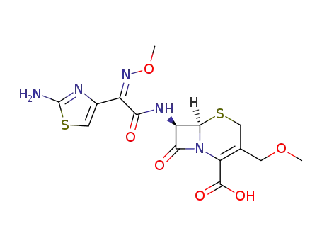 Molecular Structure of 80210-62-4 (Cefpodoxime)