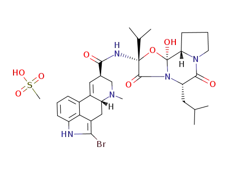 Molecular Structure of 22260-51-1 (Bromocriptine mesylate)