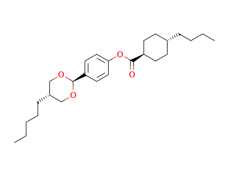 4-Butyl-cyclohexanecarboxylic acid 4-(5-pentyl-[1,3]dioxan-2-yl)-phenyl ester