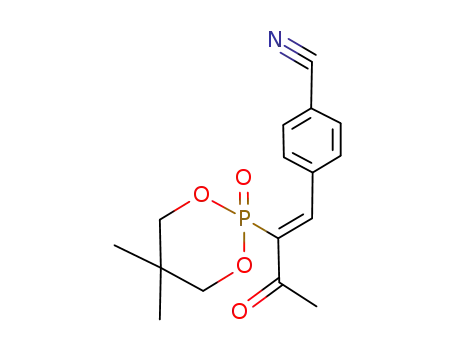 (Z)-2,2-dimethyl-1,3-propanediyl α-acetyl-4-cyanostyrylphosphonate