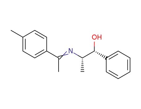 (1R,2S)-1-Phenyl-2-[1-p-tolyl-eth-(E)-ylideneamino]-propan-1-ol