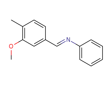 (E)-3-Methoxy-4-methyl-N-phenylbenzaldimin