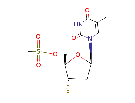 3'-deoxy-3'-fluoro-5'-O-mesylthymidine