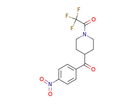 N-trifluoroacetyl-4-(p-nitrobenzoyl)piperidine