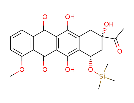 7-O-trimethylsilyldaunomycinone