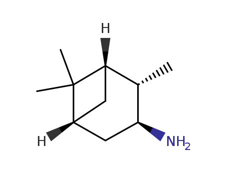 Molecular Structure of 13293-47-5 ((+)-ISOPINOCAMPHEYLAMINE)