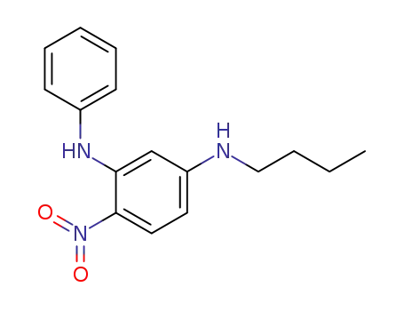 4-butylamino-2-(phenylamino)nitrobenzene