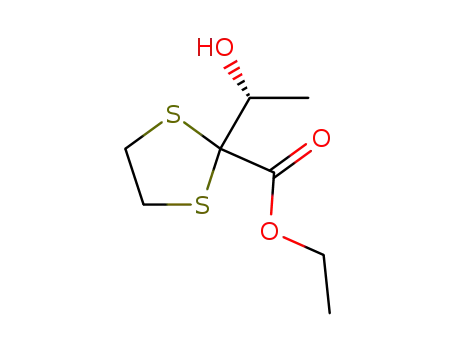 2-((R)-1-Hydroxy-ethyl)-[1,3]dithiolane-2-carboxylic acid ethyl ester