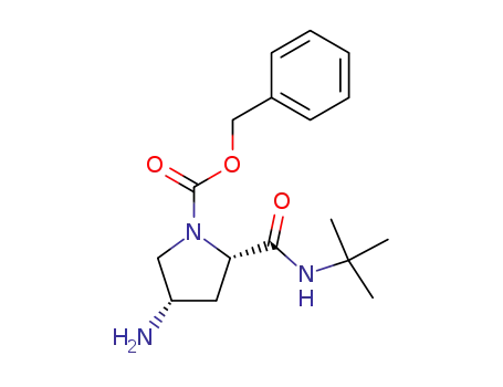 (2S,4S)-4-amino-1-benzyloxycarbonyl-2-tert-butylaminocarbonylpyrrolidine
