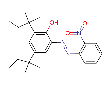 2-Nitro-2'-hydroxy-3',5'-di-tert-pentyl-azobenzene