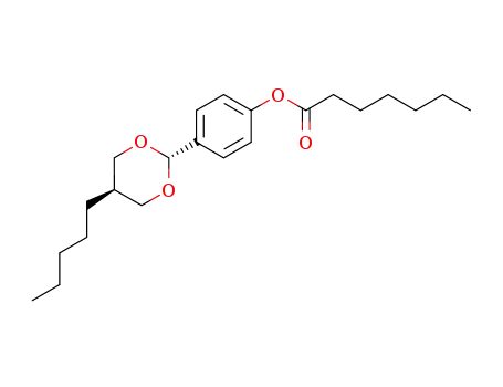 trans-2-(4-Heptanoyloxyphenyl)-5-pentyl-1,3-dioxane