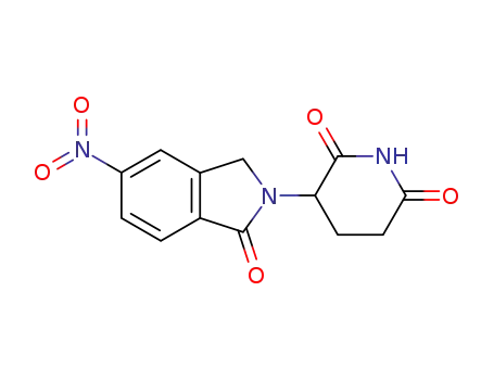 3-(5-nitro-1-oxoisoindolin-2-yl)piperidine-2,6-dione