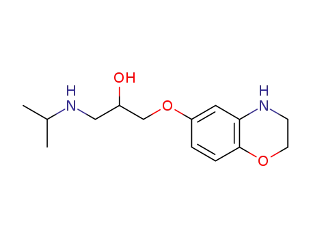 6-(3-isopropylamino-2-hydroxypropoxy)-3,4-dihydro-2H-1,4-benzoxazine