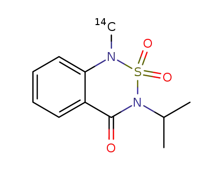 N-<14C>methylbentazon