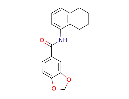 N-[1-(5,6,7,8-tetrahydronaphthyl)]-3,4-methylenedioxybenzamide