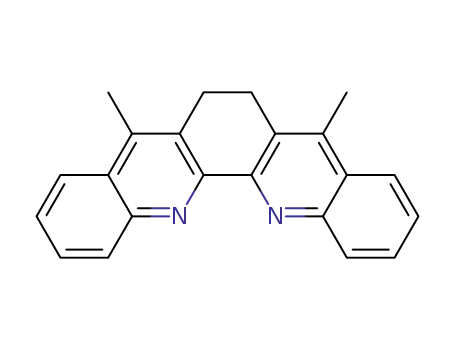 Molecular Structure of 5298-71-5 (6,7-DIHYDRO-5,8-DIMETHYLDIBENZO-(B,J)(1, 10)PHENANTHROLINE, 99)