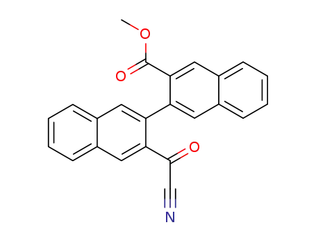 methyl 3'-(cyanocarbonyl)-2,2'-binaphthalene-3-carboxylate