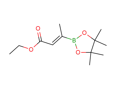 (Z)-ethyl-3-(4,4,5,5)-tetramethyl-1,3,2-dioxaborolan-2-yl)but-2-enoate