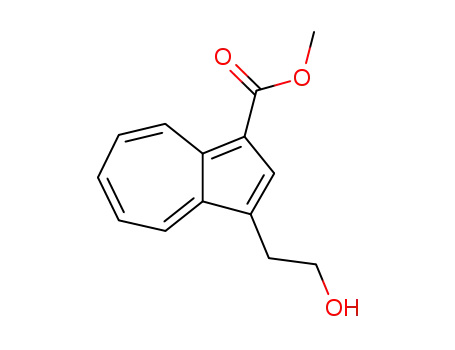3-(2-hydroxy-ethyl)-azulene-1-carboxylic acid methyl ester