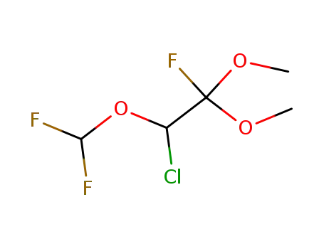 2-chloro-2-difluoromethoxy-1-fluoro-1,1-dimethoxy-ethane