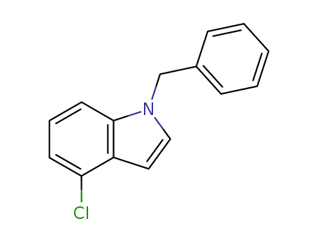 1H-Indole, 4-chloro-1-(phenylmethyl)-